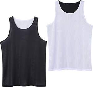 Débardeur réversible en maille respirante pour homme Sport Tek - Product Image 1