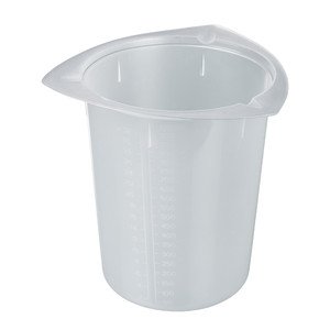 Vaso Graduado Universal de 100 ml, Plástico Duradero de Alta Calidad con Incrementos de 5 ml - Burkle GmbH - Product Image 1