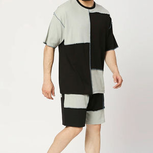 Ensemble chemise et short pour homme, extensible, léger, respirant, soutien pour la course à pied, les entraînements, les activités de plein air, les voyages, haute qualité - Product Image 5
