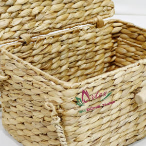 Cesta de almacenamiento de cuerda de algodón tejida de fábrica Artex Dong Thap para despensa de habitación de bebé y organización del hogar - Product Image 5