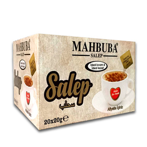 Mahbuba Premium 20g Salep, Café Instantáneo Liofilizado de Alta Calidad en Elegante Caja, Sabor Original, Incluye un Obsequio Estiloso - Product Image 1