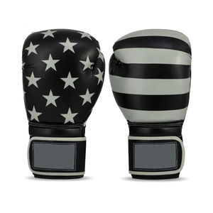 Vente en gros de gants de boxe professionnels de 16oz avec logo personnalisé gant de boxe en cuir Offres Spéciales de protection gants de boxe personnalisés - Product Image 3