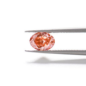 Diamants roses de laboratoire certifiés IGI, taille ovale, 1 à 4 carats, VS1-VS2, diamants en vrac pour la fabrication de bijoux - Product Image 2