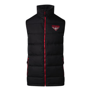 Nouveau hiver Sports Puffer travail course hommes gilets gilets 2024 personnalisé AFL sport gilet pour hommes - Product Image 5