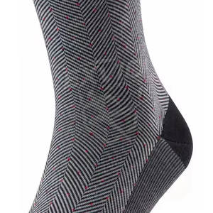 Chaussettes décontractées unies de haute qualité, chaussettes décontractées de couleur unie personnalisées, en coton/laine, chaussettes pour hommes - Product Image 6