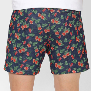 Suministro directo de fábrica, pantalones cortos de gimnasio informales sólidos de poliéster de algodón de alta calidad para hombres, cintura alta, transpirables, secado rápido, MOQ bajo - Product Image 3