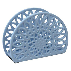 Porte-serviette en métal galvanisé gris avec poignées, fait à la main, vente en gros, quantité en vrac, haute qualité, fabriqué en inde, Usage hôtel de mariage - Product Image 5