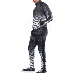 Último estilo transpirable Top List Chándal de sublimación para hombres Slim Fit Poliéster Algodón Plain Men Chándales - Product Image 2