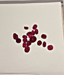 เบาะตัดทรงรีตัดรูปกุหลาบอัญมณีอัญมณีอัญมณีอัญมณีหลวมตัดเป็นชิ้นเดียว - Product Image 2