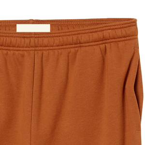 Pantalones Jogger de algodón naranja óxido para hombre con cintura elástica pantalones casuales de ajuste relajado tela suave transpirable 2026 BY HI - Product Image 2