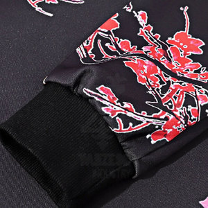 Sudaderas con capucha informales para hombre, ajuste holgado, ropa de invierno hecha de algodón, bordado grueso y teñido liso, disponible en línea - Product Image 4