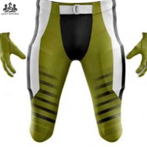 Maillots de football américain respirants, grande taille, manches courtes, uniformes d'entraînement pour adultes, 100% polyester, tailles personnalisables - Product Image 4