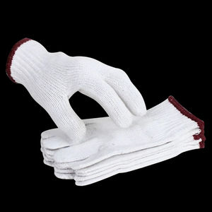 Guantes de Seguridad de Algodón al por Mayor para Trabajadores Casuales, Duraderos, Transpirables, con Detección de Agujas, Protección para las Manos en las Cuatro Estaciones, Reutilizables, OEM - Product Image 6