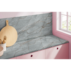 Custom Kitchen and Bathroom Vanity Tops Calacatta Quartz Natural Stone Countertops Carrara Calacata Hotel Project Prefab Cut - Product Image 1