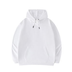 Sudadera con Capucha de Felpa de Algodón y Poliéster de Alta Calidad para Hombre, Logotipo Personalizado Bordado, Talla Grande, Primavera, ODM, Teñido Liso, Fabricantes - Product Image 4