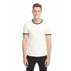 <b>Men</b> Fine Jersey Ringer T-<b>shirt</b> Short Sleeve Top Next Level Apparel 3604 - Unisex Ringer T <b>Shirts</b> - Product Image 6