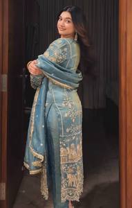 Traje Tradicional Bordado para Mujer, Estilo Holgado, Largo hasta el Suelo, para Fiestas, Ocasiones Especiales y Eventos Festivos, Precio de Fábrica, Alta Demanda - Product Image 5