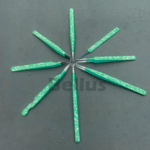 Premium Glitter Shine Lightweight <b>Eyelash</b> <b>Tweezers</b> with Precision Fiber Tips Stainless Steel Lash Tools Made in Pakistan - Product Image 4