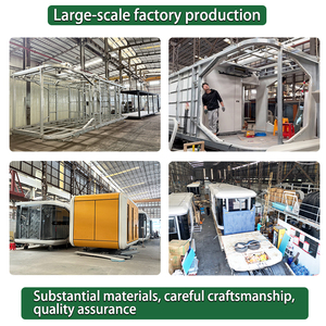 Casa Móvil Prefabricada de Lujo con <span class=keywords><strong>Terraza</strong></span>, Dormitorio, Baño, Cápsula, Mini Casa con Acero y Panel Sándwich - Product Image 5