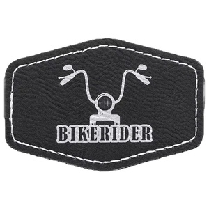 Custom Leather Labels for Clothing Brands Engraved Logo Patches for <b>Hats</b> Jackets <b>Bags</b> Durable OEM Supply - Product Image 1