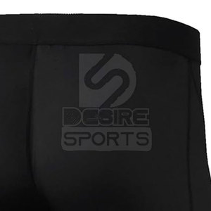 Wholesale Custom Logo <b>Men</b> <b>Compression</b> <b>Shorts</b> Elastic Waist Mid Solid Canvas High Quality Workout <b>Shorts</b> for Sale - Product Image 6