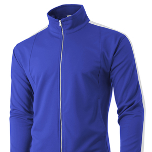 Haute Performance personnalisé hommes col à manches longues course piste veste qualité Polyester actif bas hiver en gros - Product Image 6