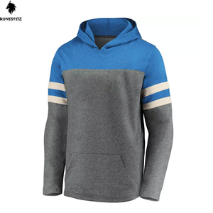 100% coton Polyester léger de haute qualité conçu sur mesure sweats à capuche pour hommes motif solide col à capuche hiver vêtements décontractés - Product Image 2