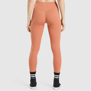 Leggings pour femmes taille haute avec logo personnalisé au prix de gros Leggings pour femmes de haute qualité pour le fitness et l'entraînement - Product Image 3