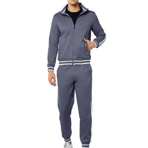 Ensemble de survêtement décontracté unisexe d'hiver personnalisé, 100% coton, respirant, jogging, survêtement avec faible MOQ, vêtements de sport de haute qualité - Product Image 1