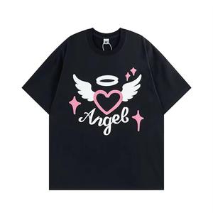 3D Puff impresión Mutil Color camiseta logotipo personalizado de gran tamaño cómodo 100% algodón camiseta de alta calidad camiseta para hombres - Product Image 6