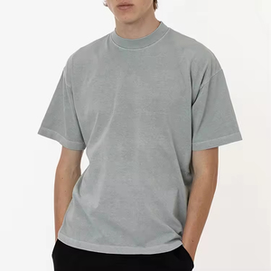 T-shirt surdimensionné de qualité supérieure pour hommes | Chemise vierge 100% coton de haute qualité | Épaule tombante pour un design personnalisé - Product Image 5