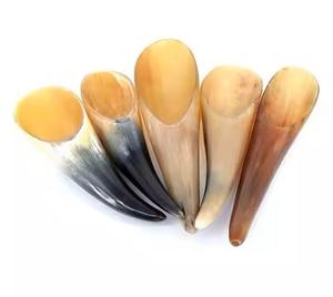 <b>Polished</b> Buffalo Horn Gua Sha <b>Face</b> Facial Massage Tool Eco-Friendly Scraping Plate Muscle Massager Cow Horn Massager - Product Image 3