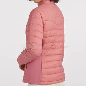 Chaquetas Acolchadas con Cremallera para Mujer, Diseño Personalizado, Invierno 2023, Teñido Liso, Transpirable, Resistente al Viento e Impermeable, Estilo Urbano, Moda Casual - Product Image 3