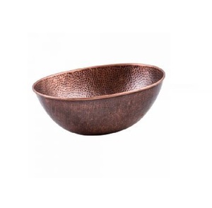 Fregadero de cocina de cobre con martillos hechos a mano Vintage de alta venta con lavabo extra profundo Ideal para estilo rústico - Product Image 2