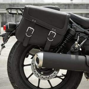 Sac de selle en cuir de moto imperméable de voyage chaud pochette à outils de moto sac en cuir de selle sac de selle de moto personnalisé - Product Image 6