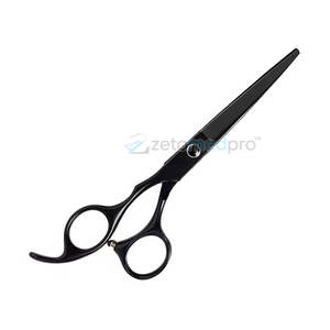Tijeras de Peluquería de Titanio Negro para Peinar, Tijeras de Corte de Pelo de Salón, Titanio Negro Profesional para Barberos - Product Image 2