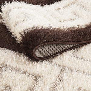Tapis et tapis Shaggy en peluche de haute qualité artisanat turc Polyester tissé Design moderne salon grand Turkiye personnalisé - Product Image 5