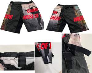 Short de boxe imprimé personnalisé nouveau style respirant MMA grappin court de combat personnalisé vêtements d'arts martiaux - Product Image 2