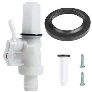 Vypart 13168 Caravan RV Toilet Water Valve <b>Kit</b> Abs Plastic for Thetford Aqua <b>Magic</b> IV Toilets - Product Image 1