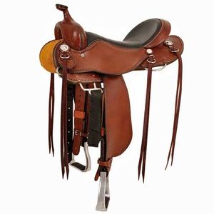 Harnais de vache d'Amérique du Sud de qualité supérieure et selle de cheval de randonnée de style western, selle de randonnée en cuir véritable gravée à la main - Product Image 2