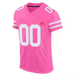 Camiseta de fútbol americano de tamaño personalizado de calidad superior para adultos, camiseta de fútbol americano para hombres - Product Image 2