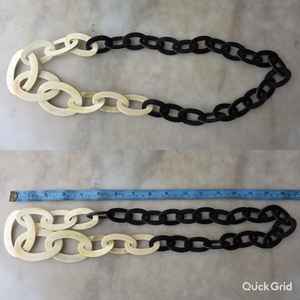 Collar Redondo de Cuerno Estilo Moderno Hecho a Mano para Mujer, Duradero, Ecológico, Decoración para Bodas y Fiestas, Brillante y a la Moda - Product Image 3