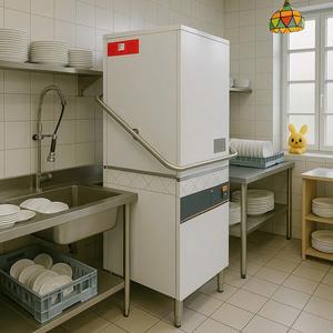 Restaurant Hôtel Autonome Top Vaisselle Machine À Laver Smart Dish Nouveau Commercial Hotte Type Lave-vaisselle Lave-vaisselle Lave-vaisselle - Product Image 1