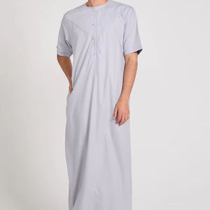 Jubbah cómodo para hombres 2024 última colección Jubba árabe elegante para hombres Thobes Venta caliente thobes Jubbah para hombres - Product Image 1