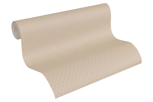 Hecho en Alemania-Venta de rollos de papel tapiz Color sólido Beige Bronce Papel tapiz de vinilo no tejido Stock Liquidación-10,05x0,53 M - Product Image 4