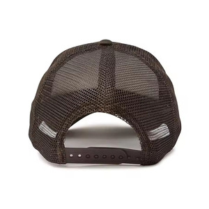 Gorra Trucker Unisex de 6 Paneles Negra con Logotipo Bordado Personalizado, Visera Curva, Deportiva, Casual, para Esquí, Ciclismo, Tejido de Malla - Product Image 2