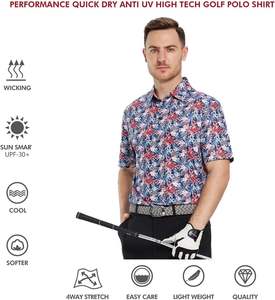 Polos informales de alta calidad OEM a precio de fábrica para hombre, Polo bordado transpirable de secado rápido a granel para Polo personalizado - Product Image 5