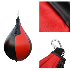 Sac de vitesse à double extrémité Entraînement Fitness Équipement de boxe Prix de gros Sac de frappe en cuir Gym Workout Boxe Speed Ball - Product Image 3
