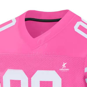 Service OEM Maillot de football américain avec logo personnalisé et design imprimé Maillot de football américain d'entraînement personnalisé fabriqué en usine - Product Image 6