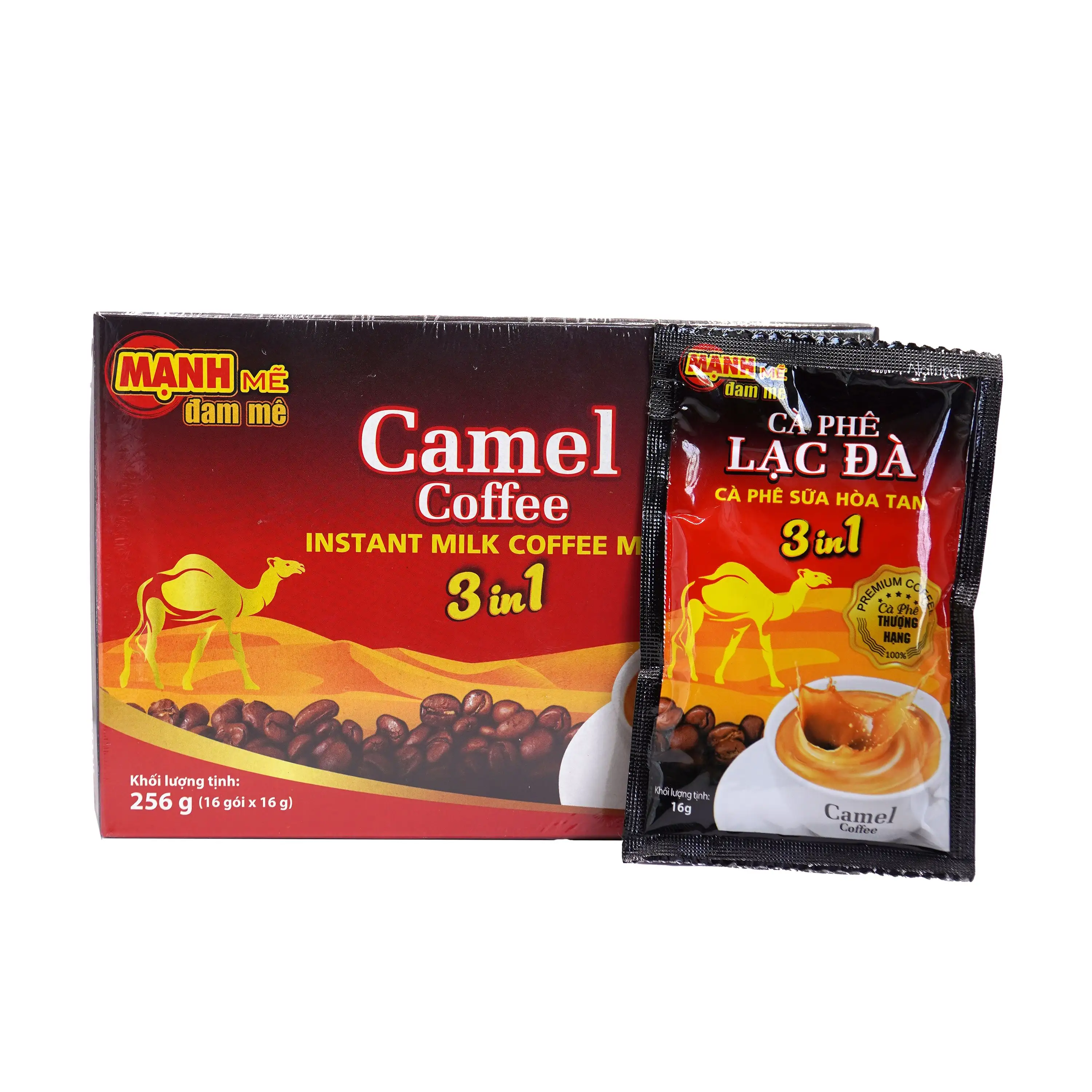 ISO HACCP認証を飲むために使用するインスタントコーヒー卸売貴重食品カスタマイズパッケージベトナムメーカー